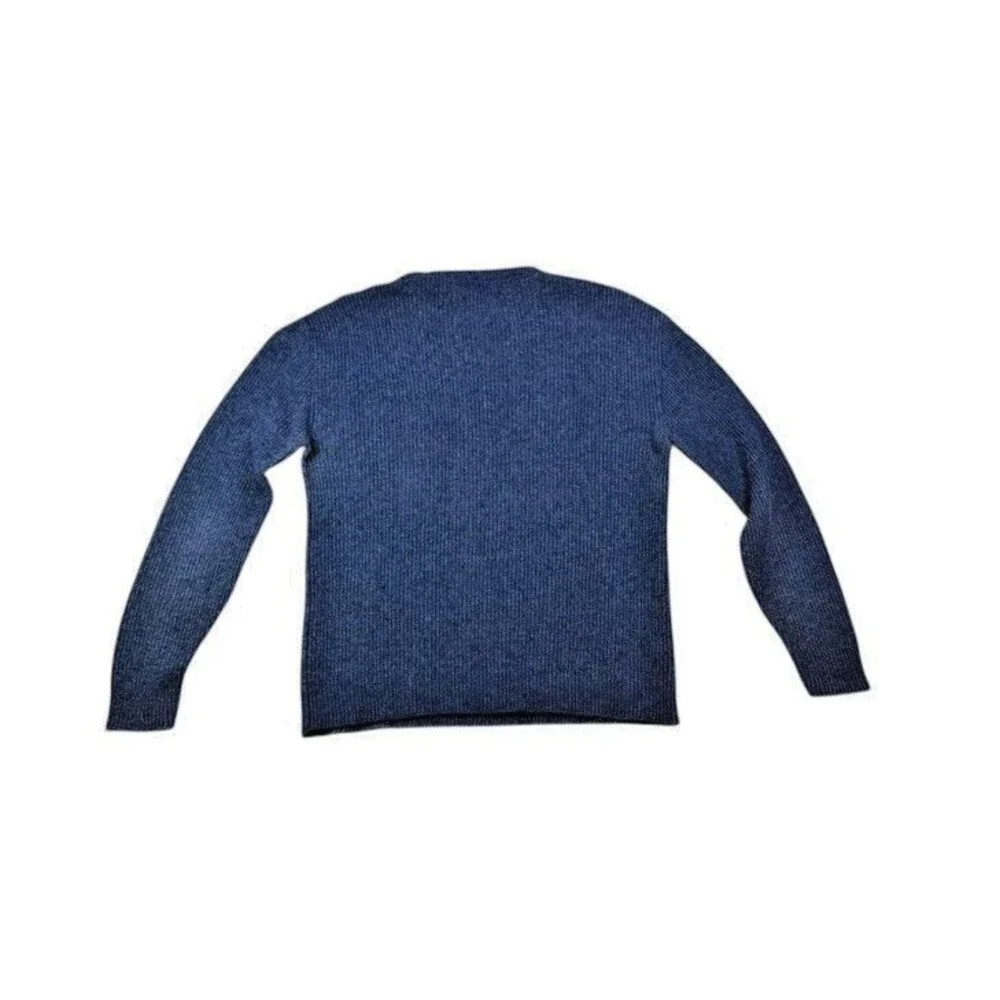 VTG Traverse Bay Woolens Wool Fisherman Sweater Mens Size Large? Henley - Pocket
